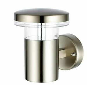 Уличный настенный светильник светодиодный 15,7х16х16 см хром Horoz 076-002-0003 HOROZ ФАКЕЛ 00-3895727 Хром