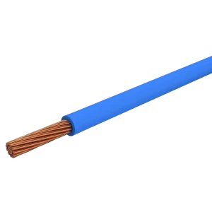 Провод Electraline ПУГВ 1x6 мм на отрез ГОСТ цвет синий 82532337 STLM-2073466