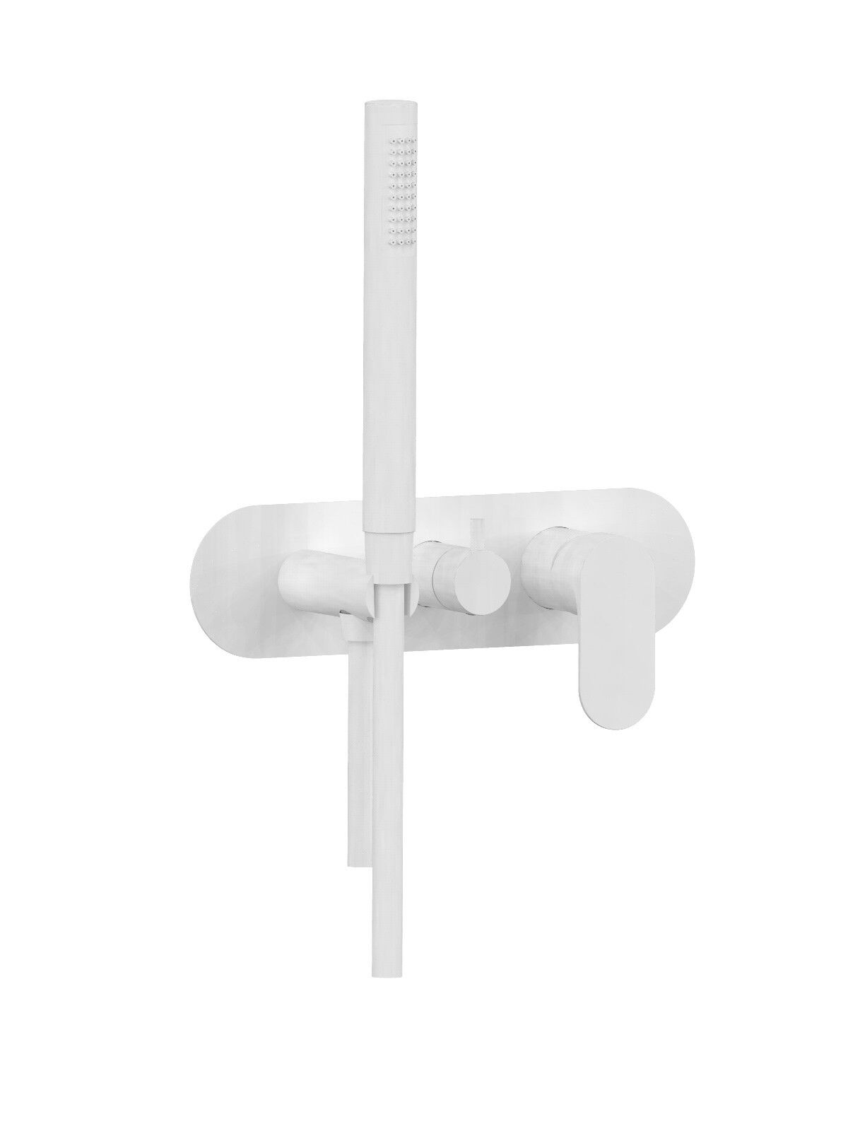 Однорычажный смеситель для душа с 3 отверстиями и ручным душем Rubinetterie Frattini отдельная эстетика ARCH-00107226 - Вид №3