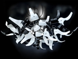 Хрустальная потолочная лампа