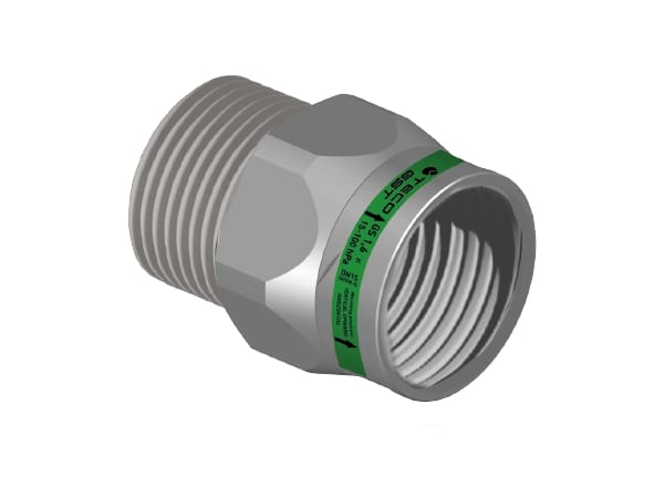Соединение GST® версия с наружной / внутренней резьбой"вниз" TECO ARCH-00113516