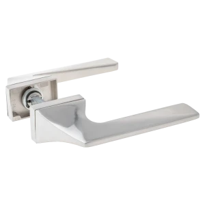 Дверная ручка на розетке Armex H-110174-A без запирания цвет никель