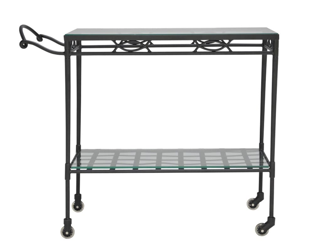 Садовая тележка для еды из нержавеющей стали и стекла JANUS et Cie ARCH-00128963 - Вид №1