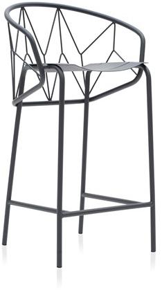 Garda Furniture Стул с порошковым покрытием и подставкой для ног Ataman Ga08me - Вид №1