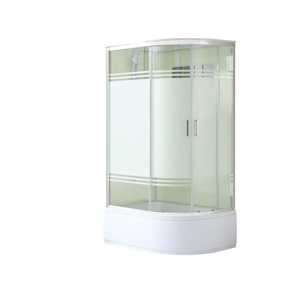 Душевая кабина Sensea Aurora левосторонняя высокий поддон 120x80 см 82422701 STLM-2153624 - Вид №1
