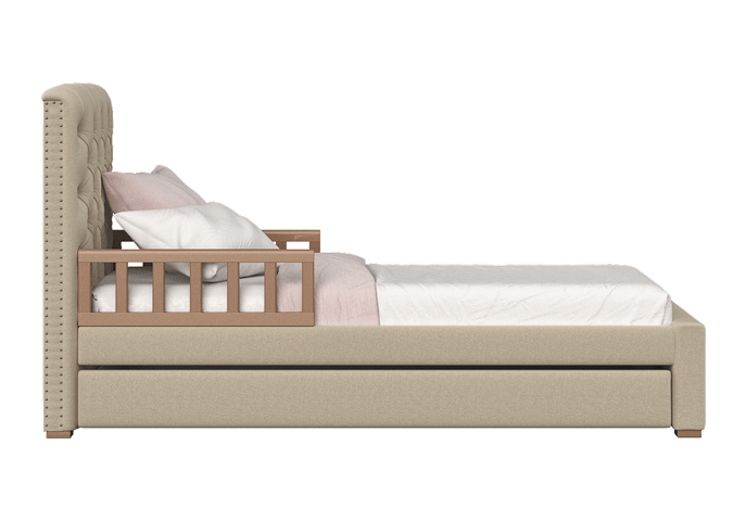 Кровать одноярусная бежевая Elit Soft ELLIPSE ELLIPSE ELIT 00-3951309 Бежевый Santreyd  - Вид №1