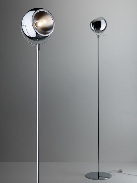Fabbian Регулируемый металлический торшер Beluga steel sun-id-1440590 - Вид №1