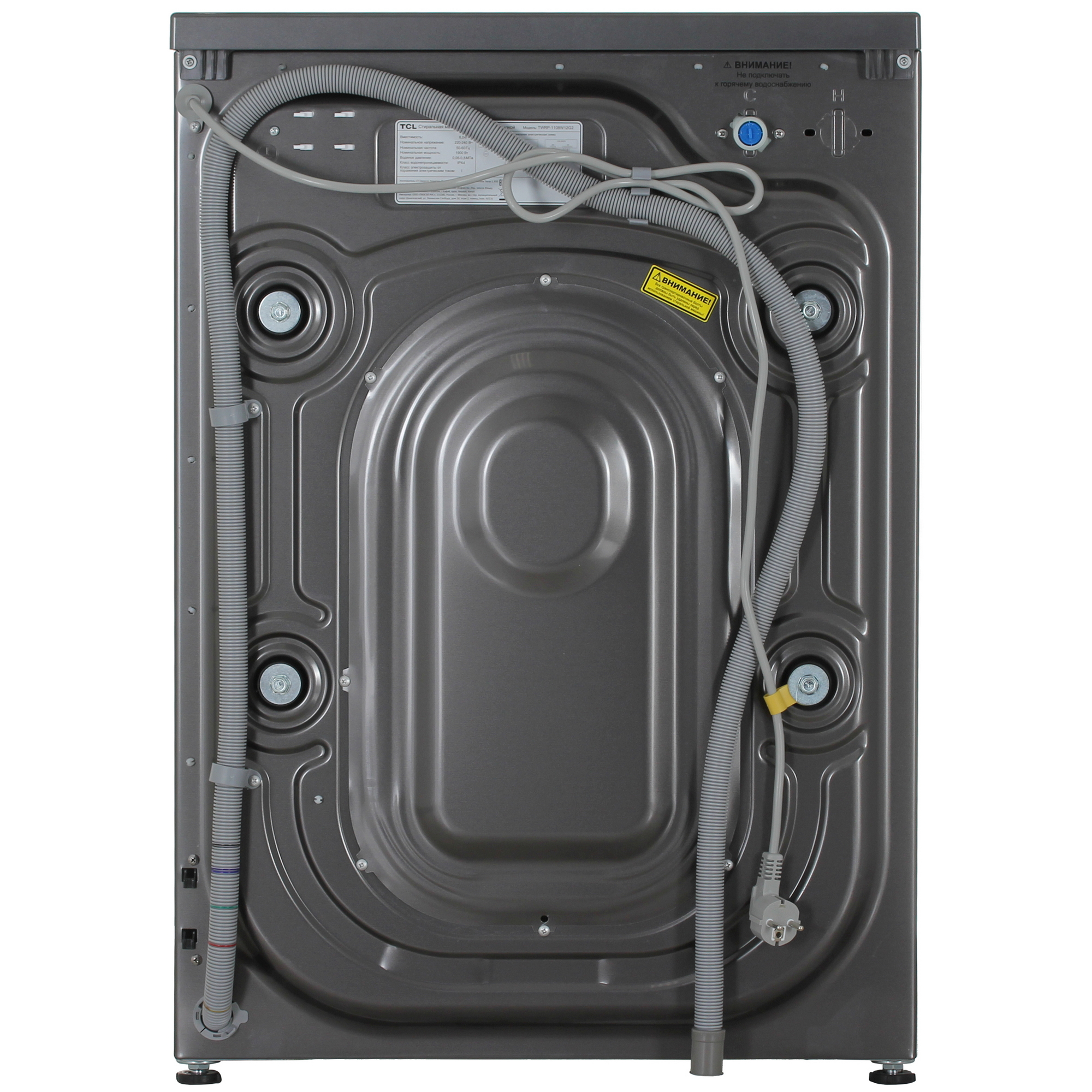 9292496 Стиральная машина TCL TWRP-1108W12G2 серый STDN-0090639 - Вид №9