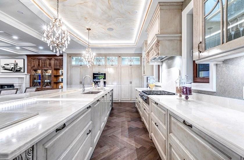 Martini Interiors Кухня из маринованного дерева на заказ с островом sun-id-1425101 - Вид №2