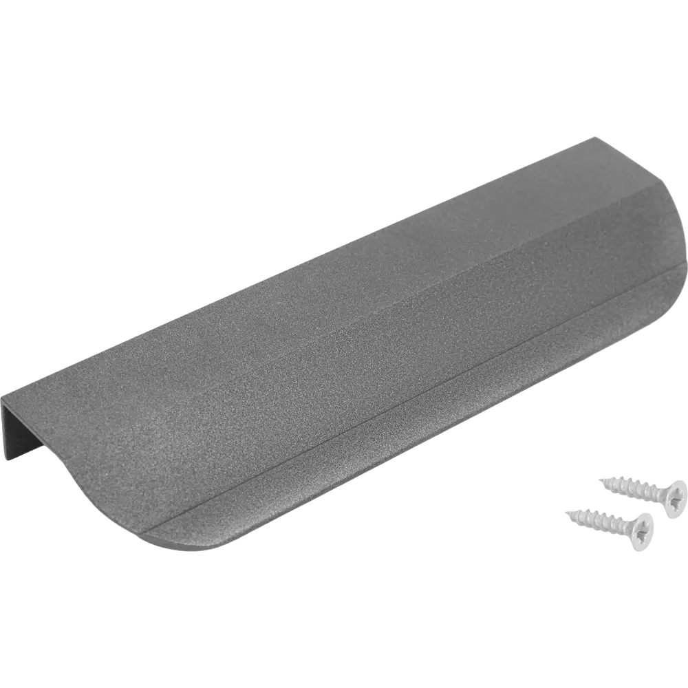 Мебельная ручка-профиль графит 156 мм 84534514 STLM-2115850 Jet  - Вид №5