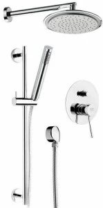 Remer Rubinetterie Смеситель для душа из хромированной латуни с ручным душем Minimal N 09 s01