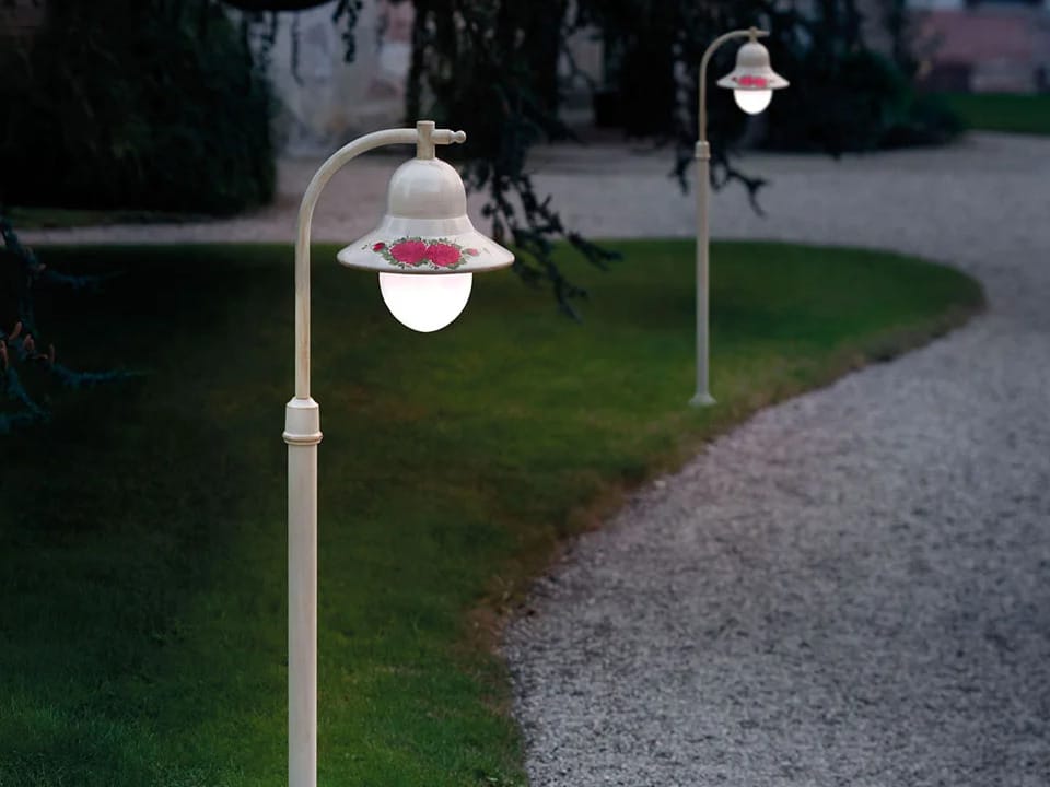 Керамический фонарь садовый уличный фонарь FERROLUCE Империя ARCH-00130926