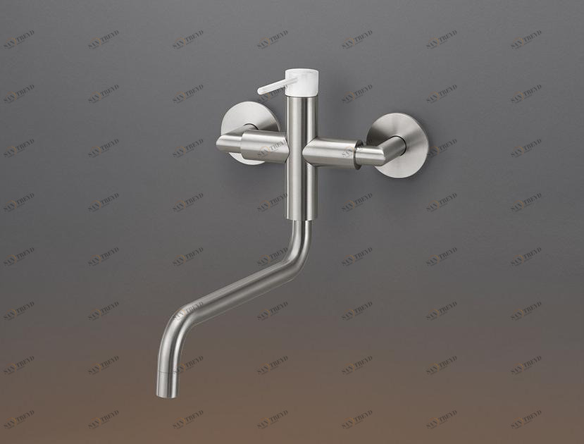 Ceadesign Смеситель настенный с регулируемым изливом Gastone Gas 21