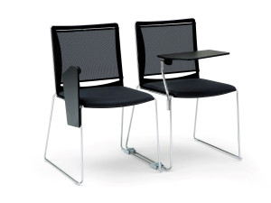 Стул для конференций из полипропилена с откидным верхом