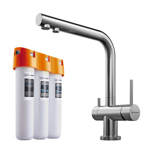 Смеситель для кухни Pure Drop lite + Nagano BN OMOIKIRI