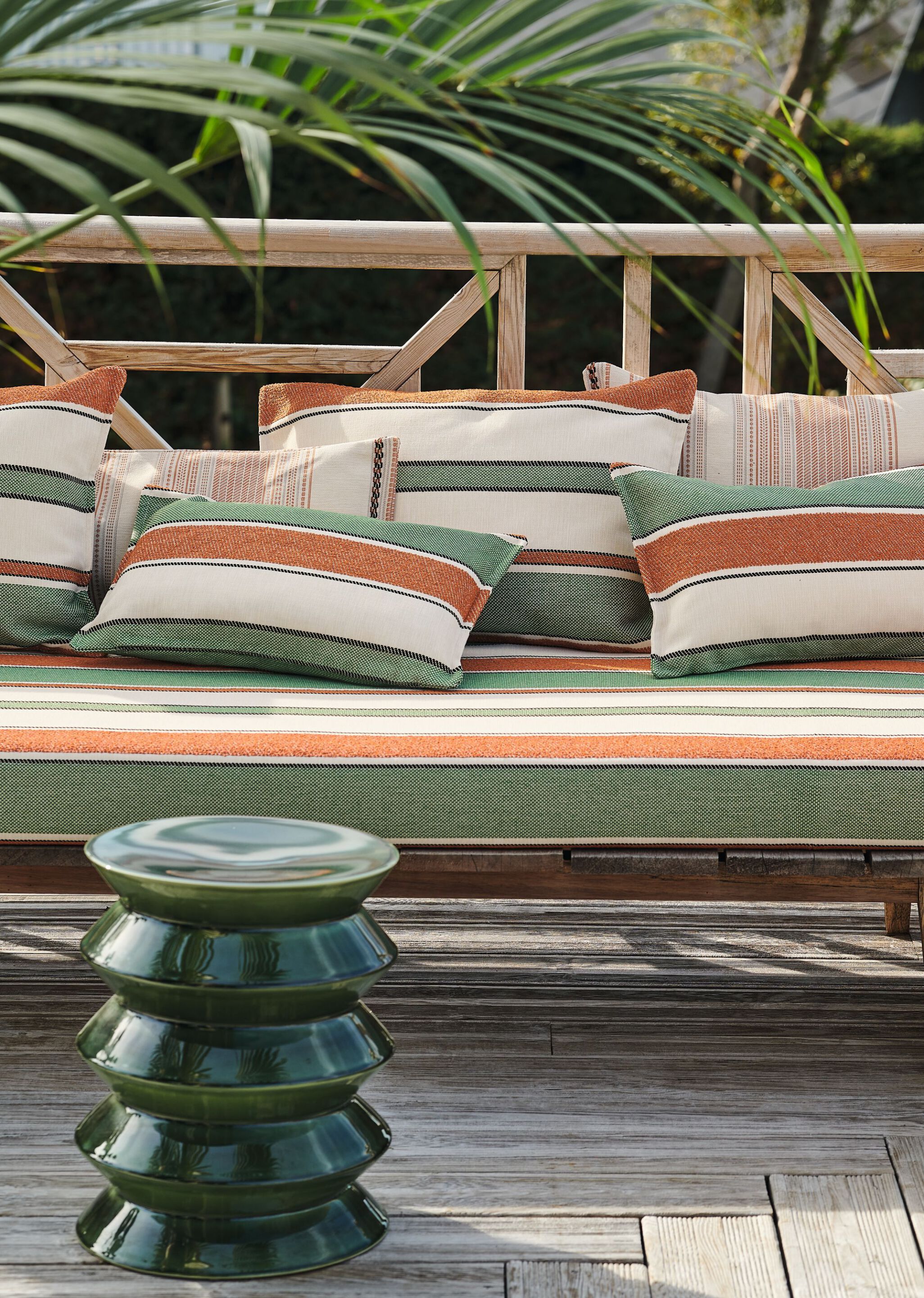 Ткань в полоску Casamance Amalfi ARCH-00073866 - Вид №4