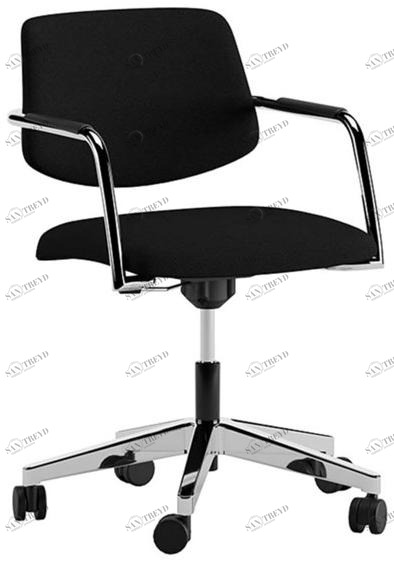 Ersa Мягкое офисное кресло из ткани с 5 спицами и регулируемой высотой Arcade sun-id-1456671