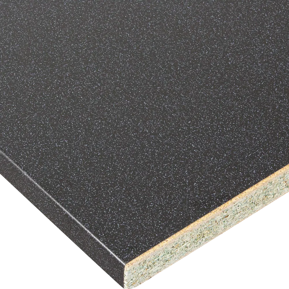 Столешница Блэк 300x3.8x60 см ЛДСП цвет чёрный 82113215 STLM-2061007 Santreyd - Вид №1