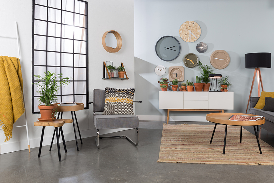 Часы Marble Time черные Zuiver 8500033 - Вид №3