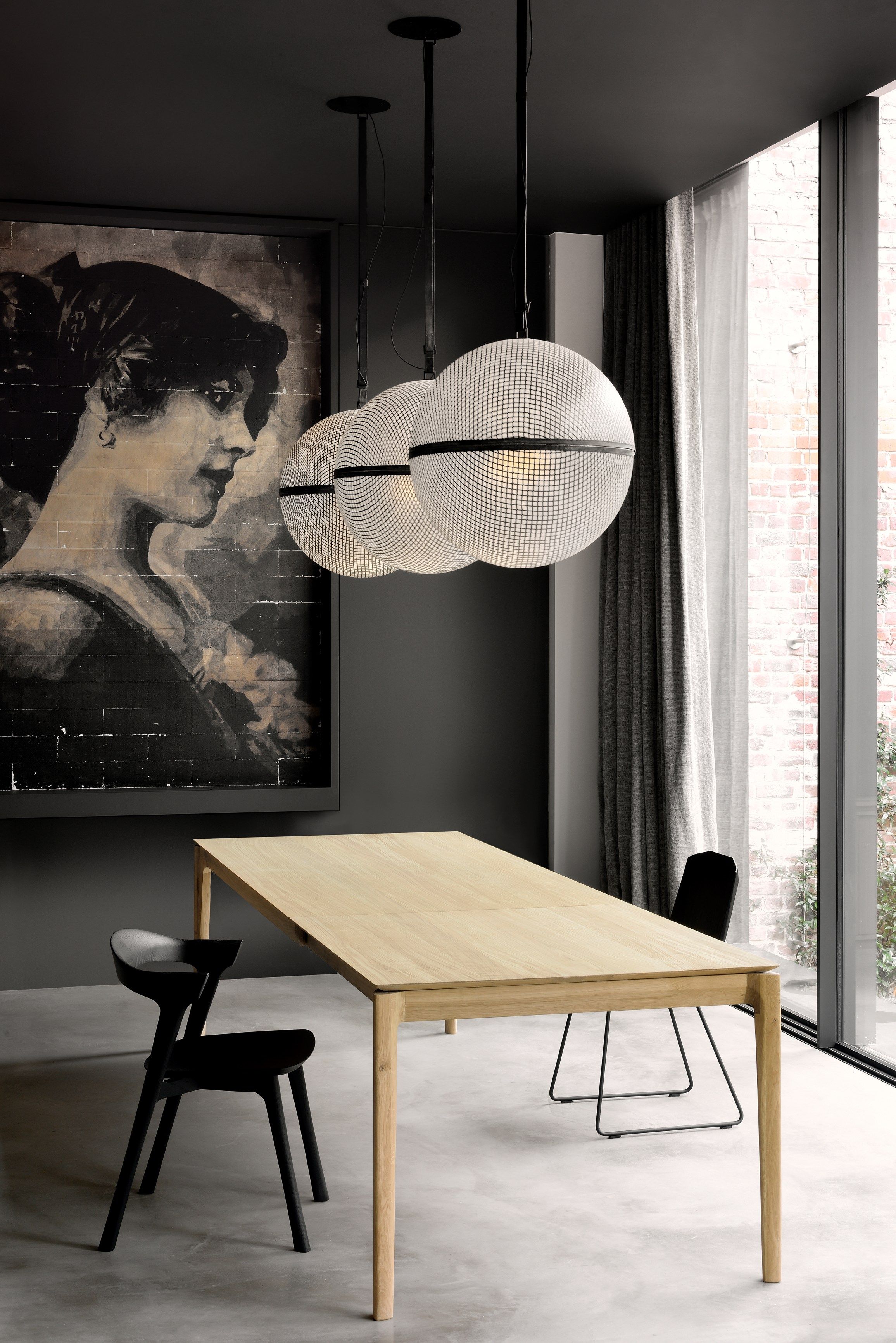 Прямоугольный выдвижной стол из дуба Ethnicraft Bok ARCH-00063583 - Вид №23