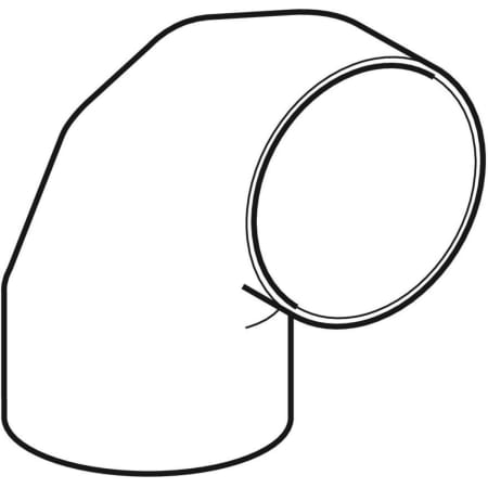 371.055.16.1 Отвод сегментный Geberit PE Geberit  - Вид №12