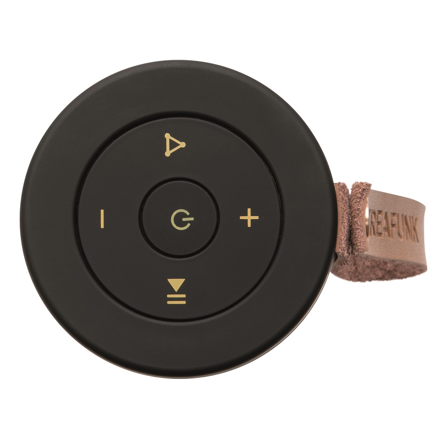 Колонка беспроводная с ремешком aFUNK, черная с бронзой KREAFUNK KFCD02 - Вид №4