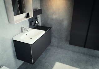 500620018 Подвесная раковина настенная прямоугольная Keramag  белая  - Вид №1