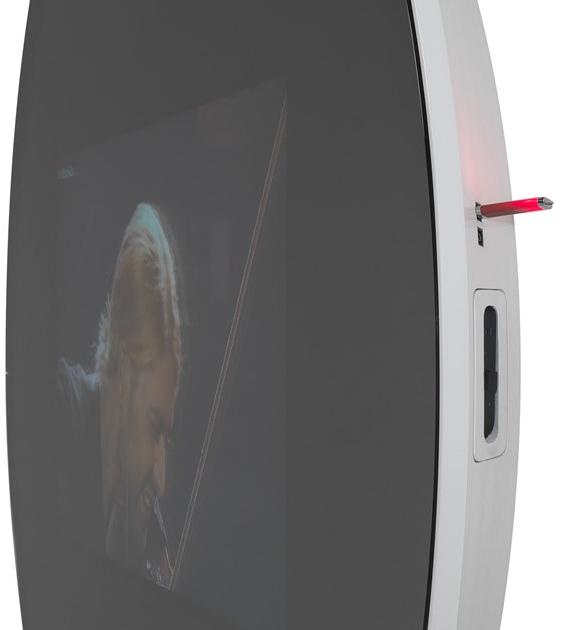 Jetclass Круглое настенное зеркало со встроенным телевизором и динамиками  Jds902 (a/b)  - Вид №2