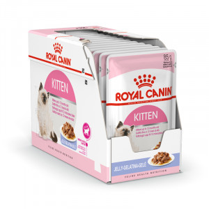 ПР0025180*24 Корм для котят Kitten Instinctive от 4 до 12 месяцев, в желе конс. 85г (упаковка - 24 шт) ROYAL CANIN