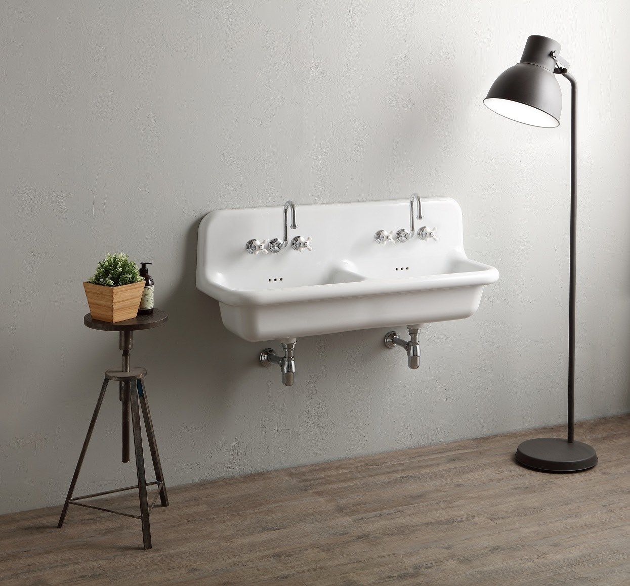 Керамическая двойная подвесная раковина BLEU PROVENCE TrueColors ARCH-00072714 - Вид №3