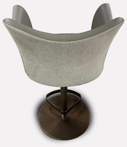 MORADA Высокий табурет в коже с газлифтом Jenn Jenn bsa - Вид №1