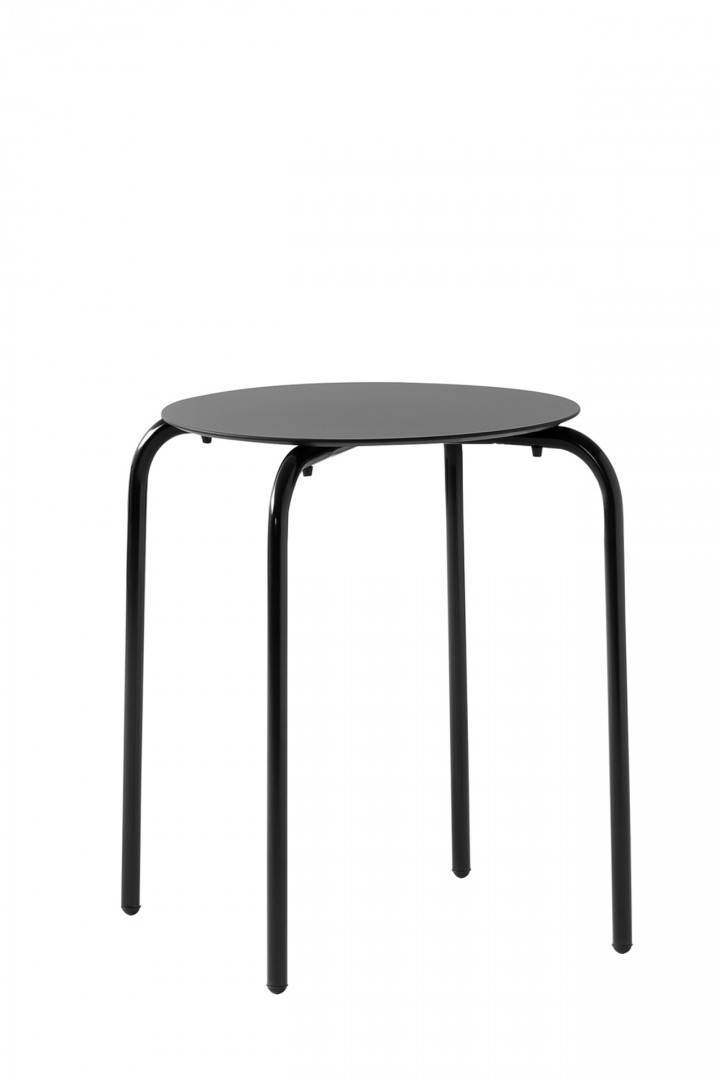 MX 518 Стол с рамой из анодированного алюминия с глянцевым или порошковым покрытием, штабелируемый. Et al. MX - Вид №1