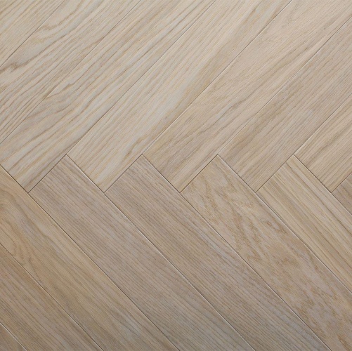 Паркет Ёлка Arti Parchetto Crema (кремовый) Дуб Селект с брашью (Текстурированная) 750х110 мм 4900200002 - Вид №1