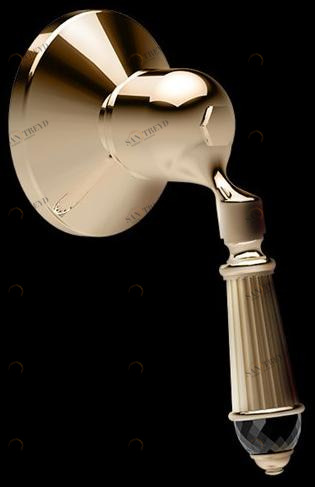 Devon&Devon Дивертер для душа Black diamond Bld77ot