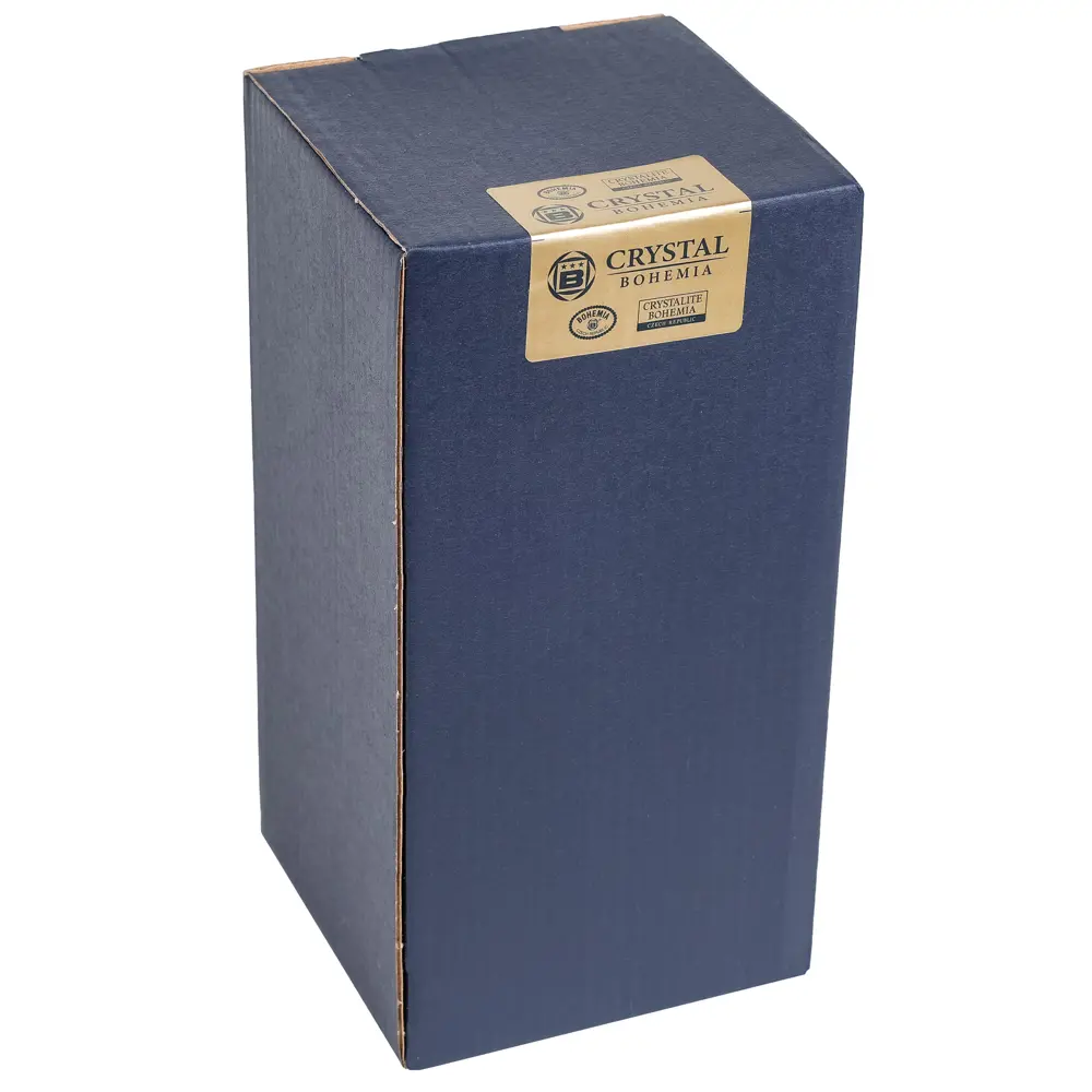 Ваза Bohemia Crystal Nova Old Pinwheel стекло цвет прозрачный 20 см STLM-2150557 - Вид №3