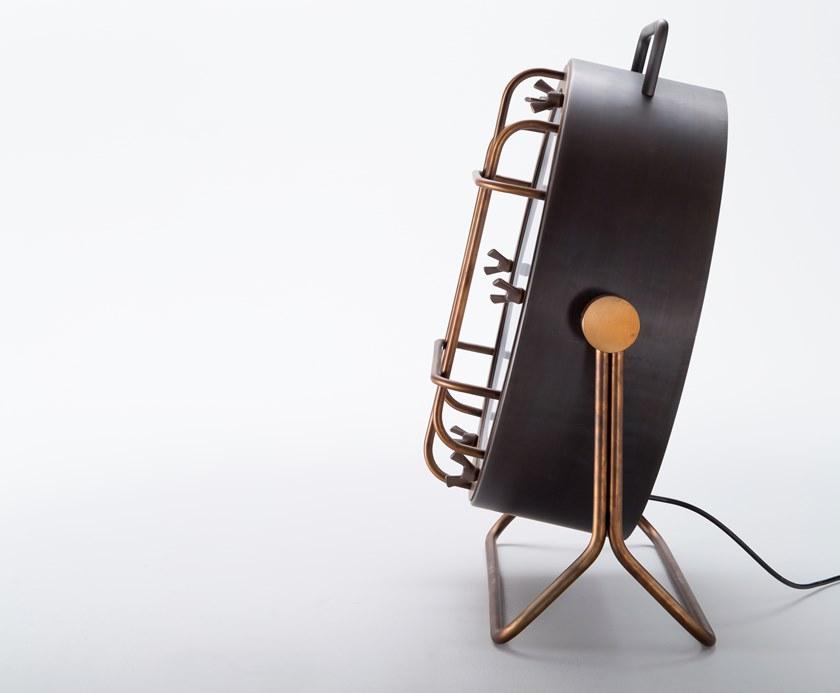 ZAVA Регулируемый светодиодный торшер из железа Cantiere sun-id-1485835 - Вид №2