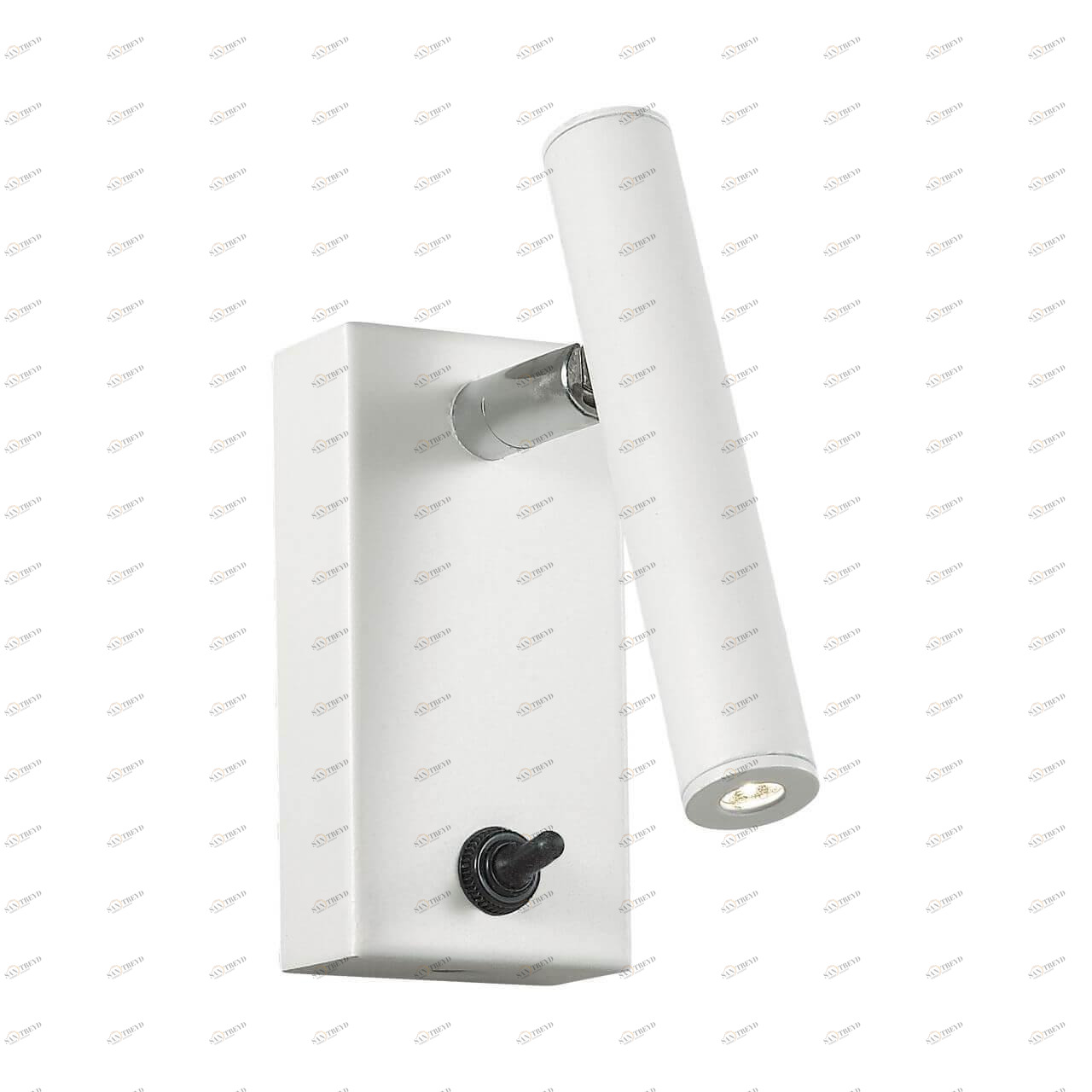 Спот настенный светодиодный с выключателем белый Cornetta 2122-1W FAVOURITE CORNETTA WHITE 00-3925416 Белый 