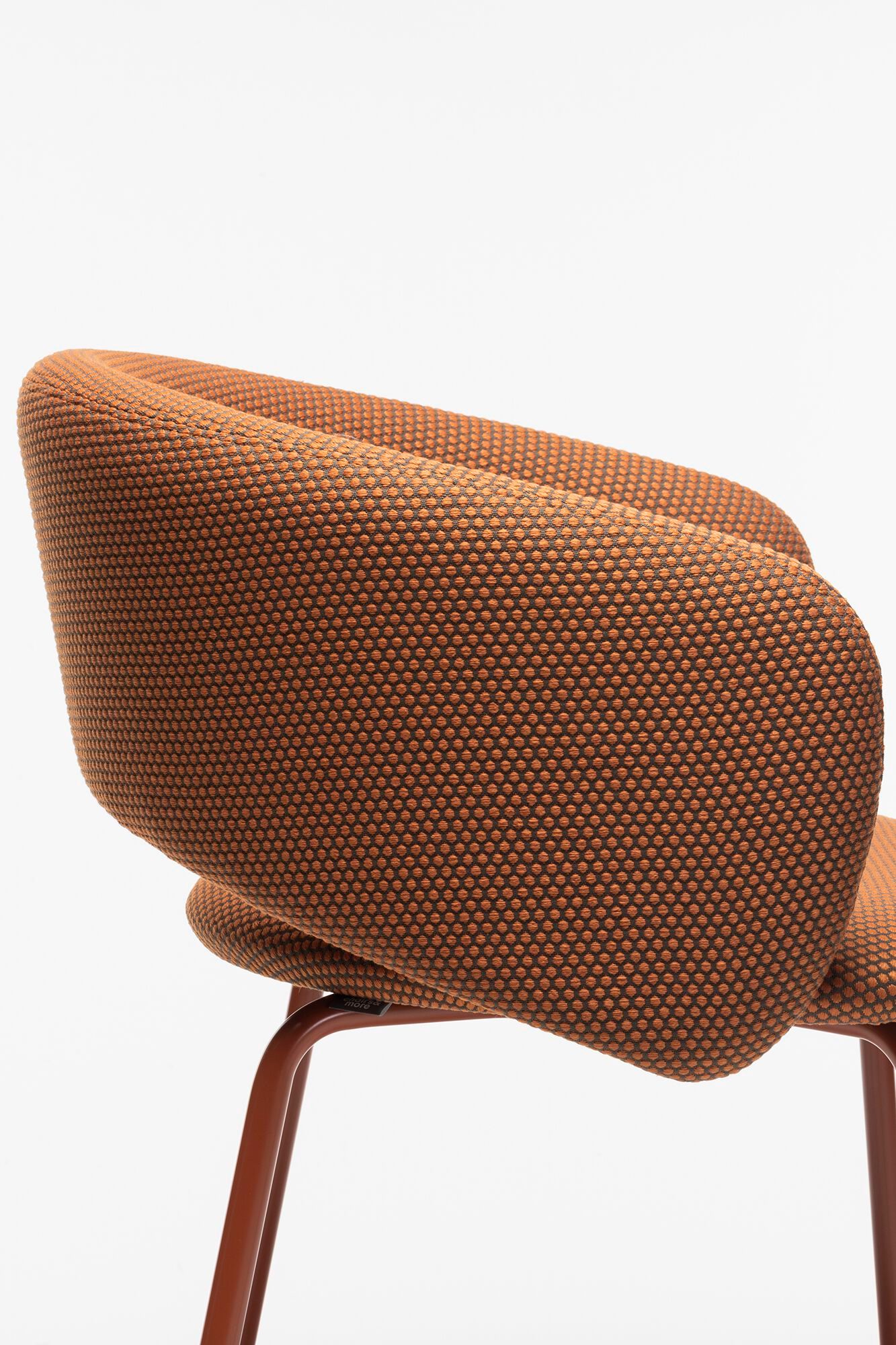 Тканевый стул с подлокотниками и спинкой CHAIRS & MORE Bel ARCH-00065704 - Вид №12