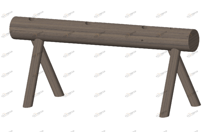 База из массива - 160 см GRAFF sun-id-988740