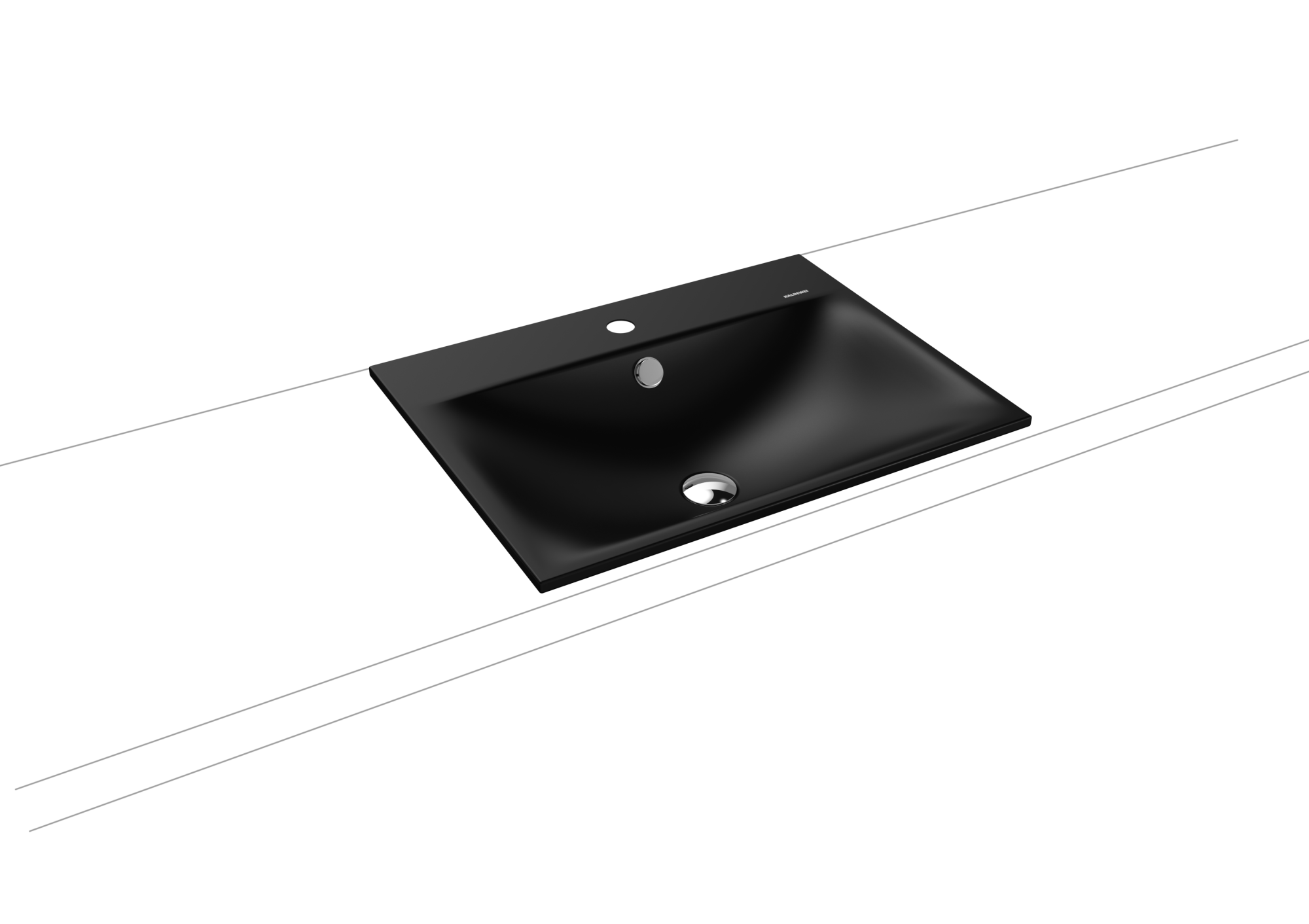 Умывальник KALDEWEI Сталь эмалированная 3037 294 черный матовый 100 30373319294