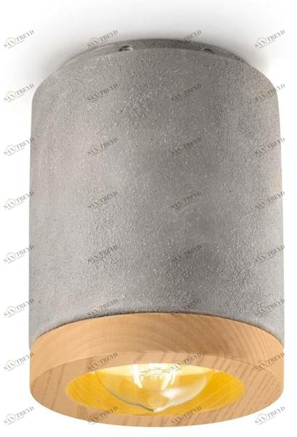 FERROLUCE Круглый керамический потолочный светильник Mateca C989