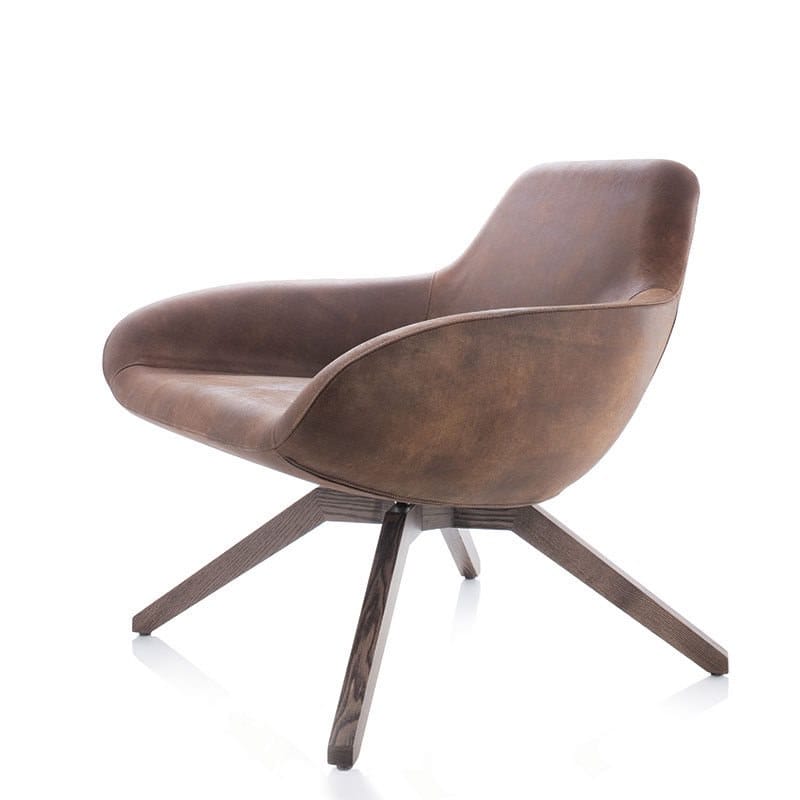 Кожаное кресло на насесте ALMA DESIGN X Big ARCH-00115147 - Вид №1