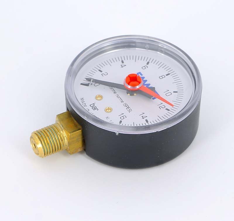 Манометр радиальный 63 мм 1/4'' 16 бар EMMETI 612016 - Вид №1