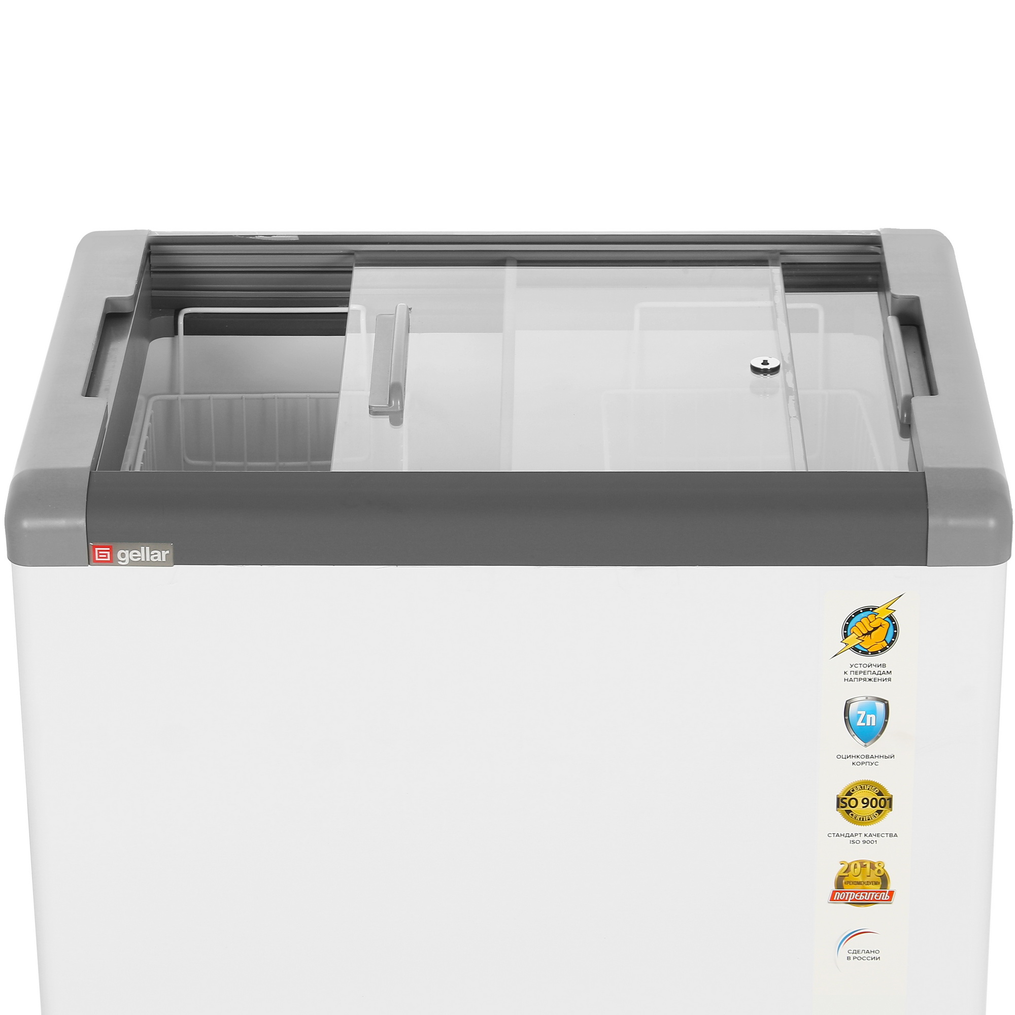 1229572 Морозильный ларь Frostor Gellar FG 250 C белый, серый STDN-0035375 - Вид №6