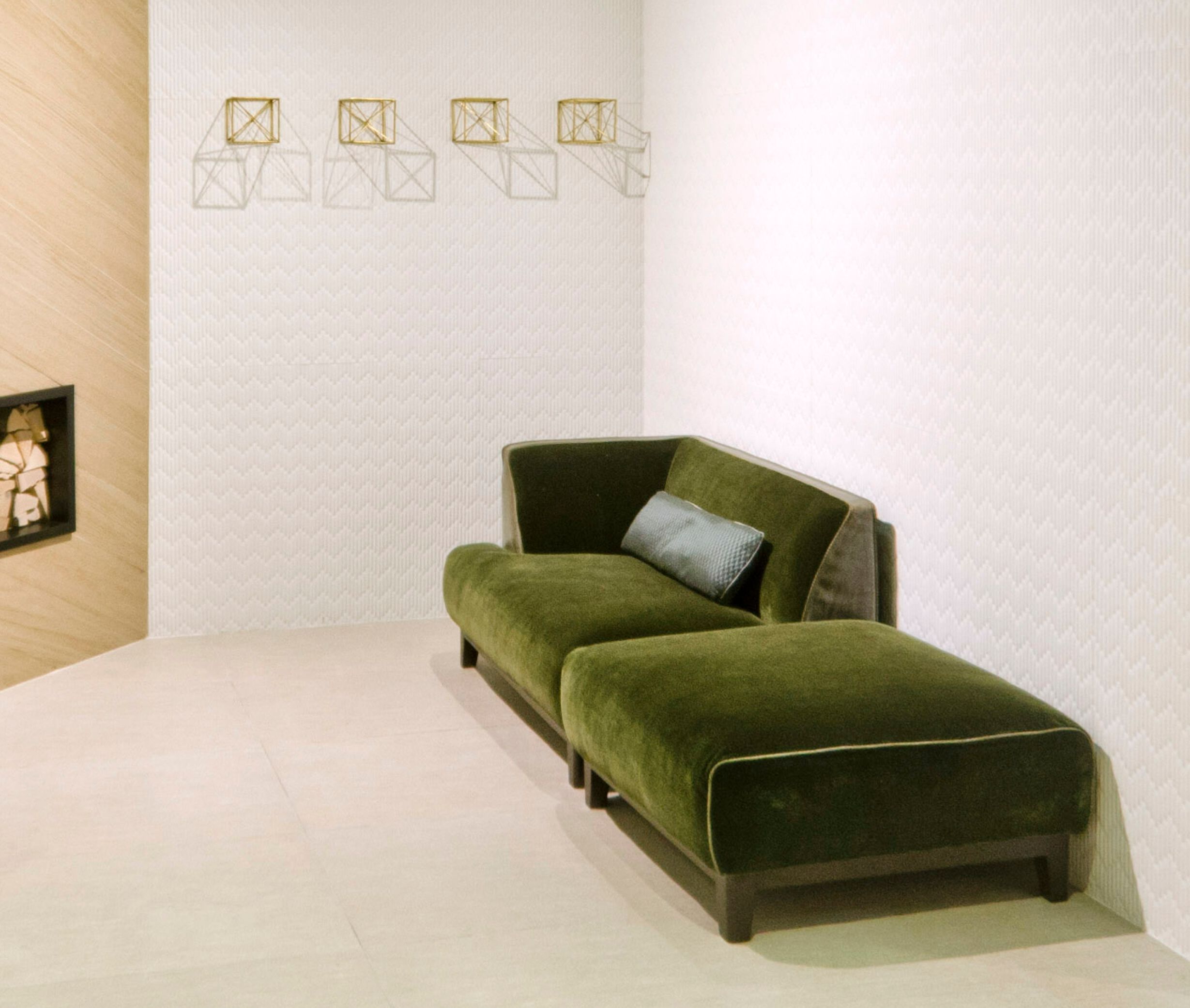 Бархатная спальная кровать Borzalino Greg ARCH-00122818 - Вид №2