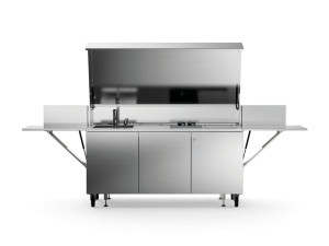 Отдельно стоящая уличная кухня