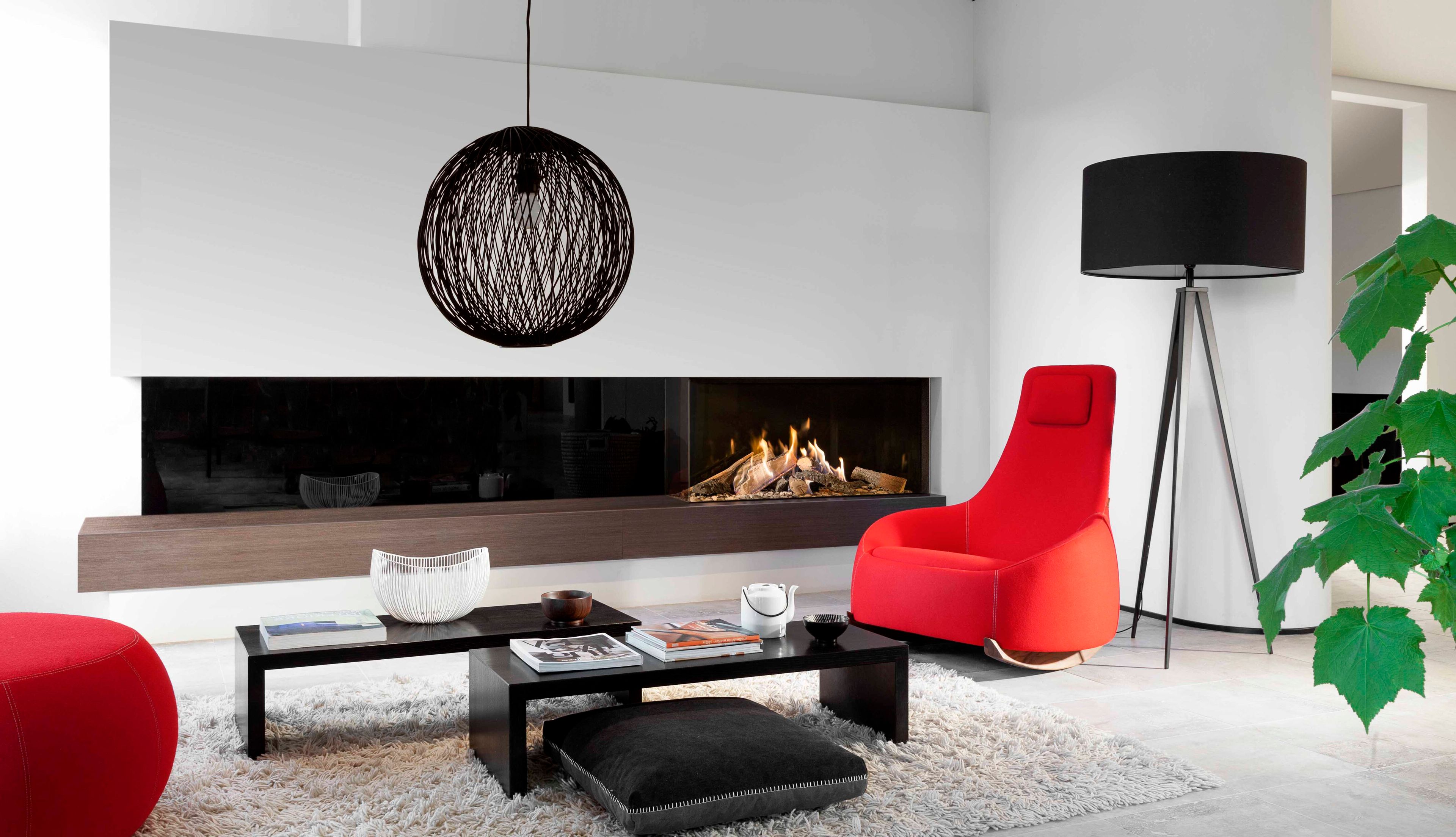 Настенный газовый угловой камин KALFIRE GP110/55C ARCH-00121610 - Вид №4