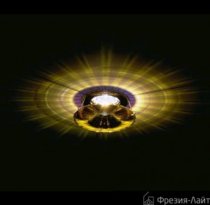 Swarovski A.8992 NR 030 009 Atlas Moon зол.кольцо встраиваемый потолочный