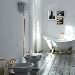 02111111BCTUOR Компакт унитаз с бачком Белый Olympia Ceramica IMPERO STYLE Италия