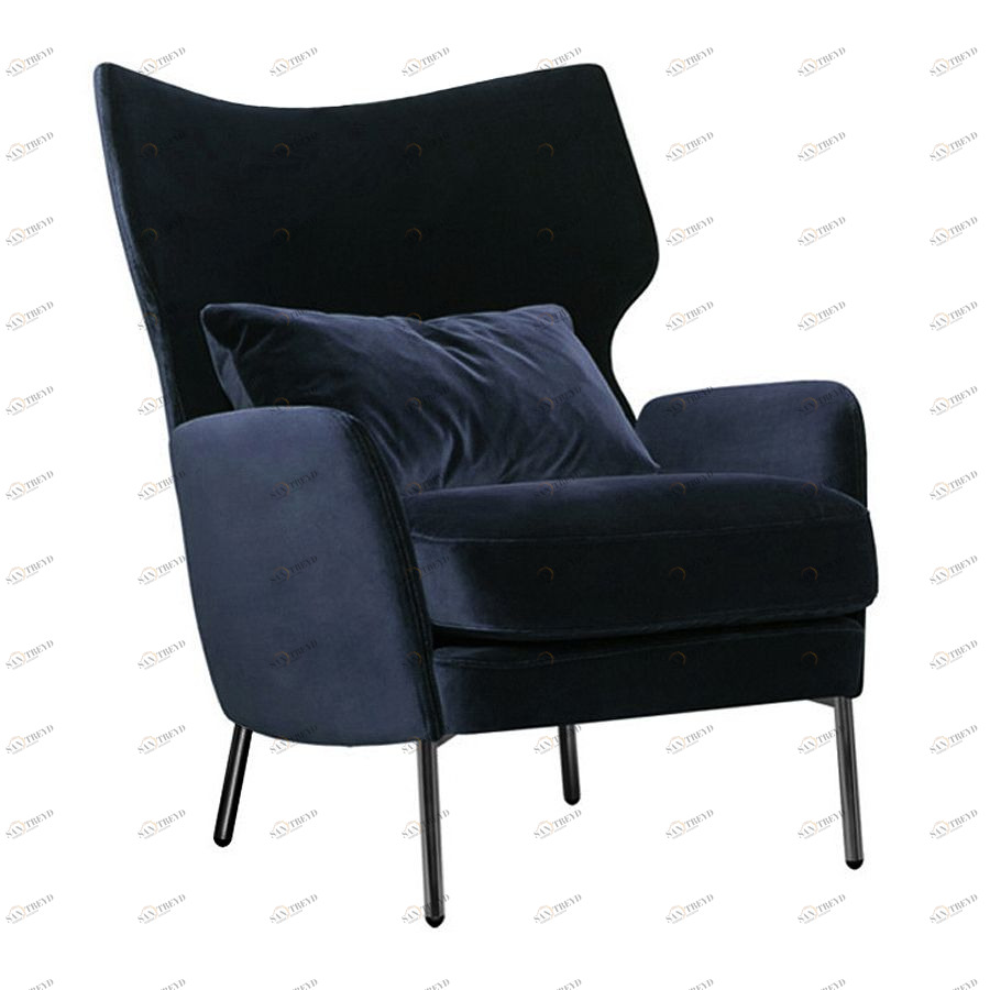 Кресло Alex темно-синее Sits S1032